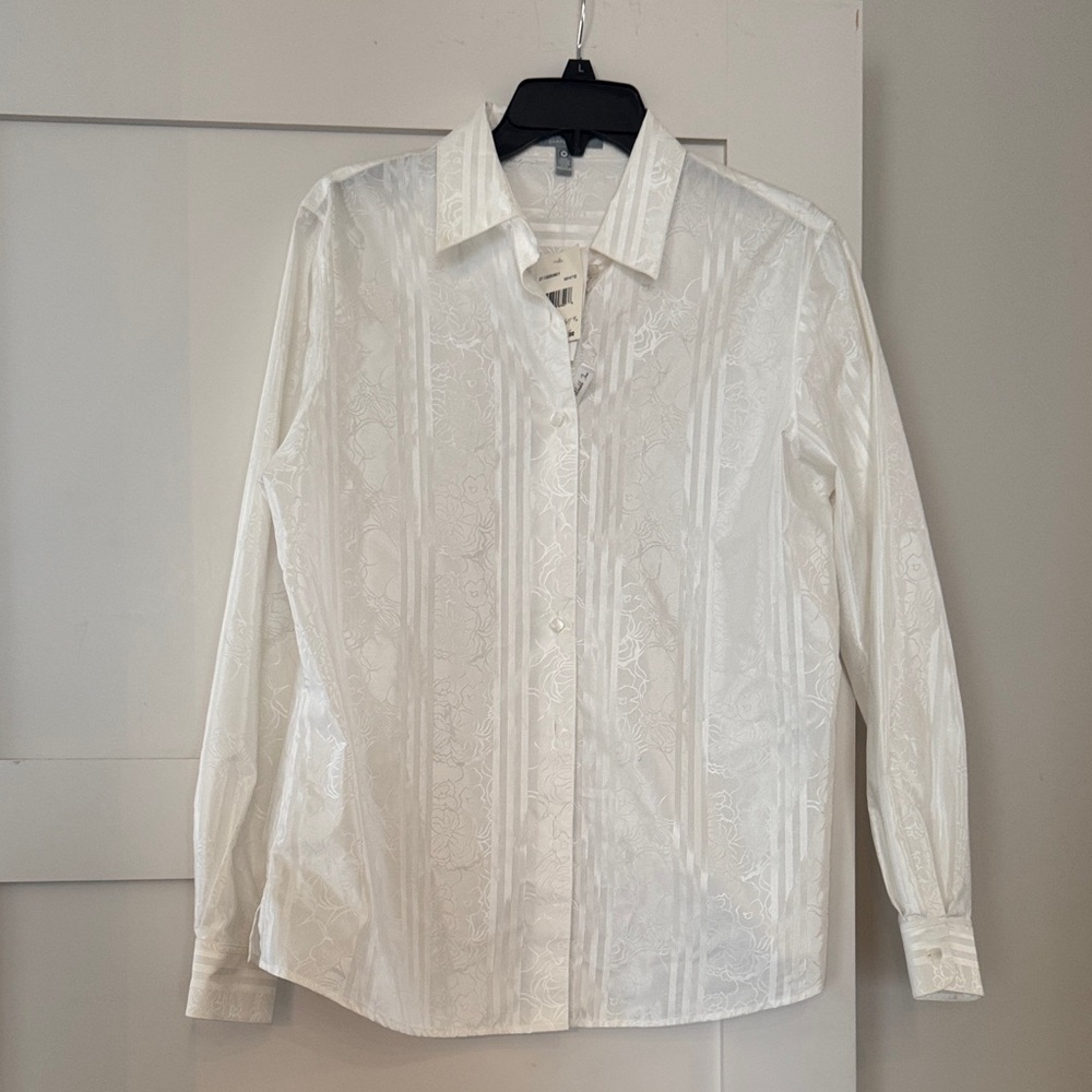 Elegant White Womans Shirt